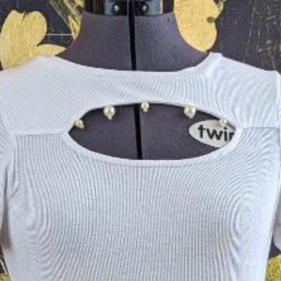 Sexy ribbed top by H by bordeau and enhaced by Enchantika - Small - Picture 5 of 5